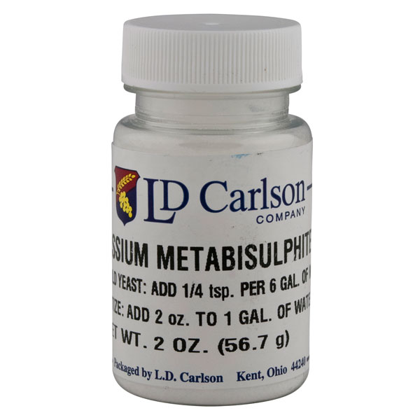 Potassium Metabisulfite, 2 oz