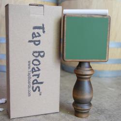 Vintage Green Homebrew Chalkboard Tap Handle