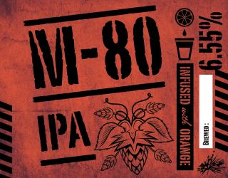 M-80 IPA - GrogTag Kit Label