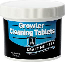 Craft Meister Growler Cleaning Tabs - 25 Count