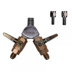 WYE Air Distributor with 2 Check Valves