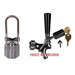 Draft Beer Faucet Lock for Non-Perlick Beer Taps