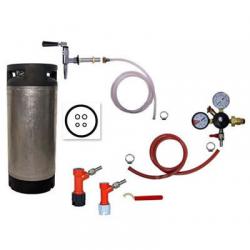 Refrigerator Keg Kit - Nitrogen Tap - PIN LOCK with Keg