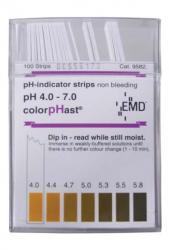 ColorpHast pH Strips - 4.0 - 7.0