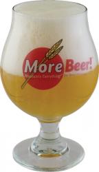 MoreBeer! Belgian Glass (16oz)