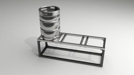 DIY 3 Burner Stainless Steel Brewing Stand Kit